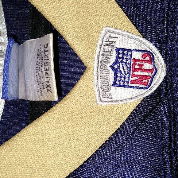 LA Rams Marshall Faulk jersey made by NFL Equipment for Reebok - Picture 3 of 7
